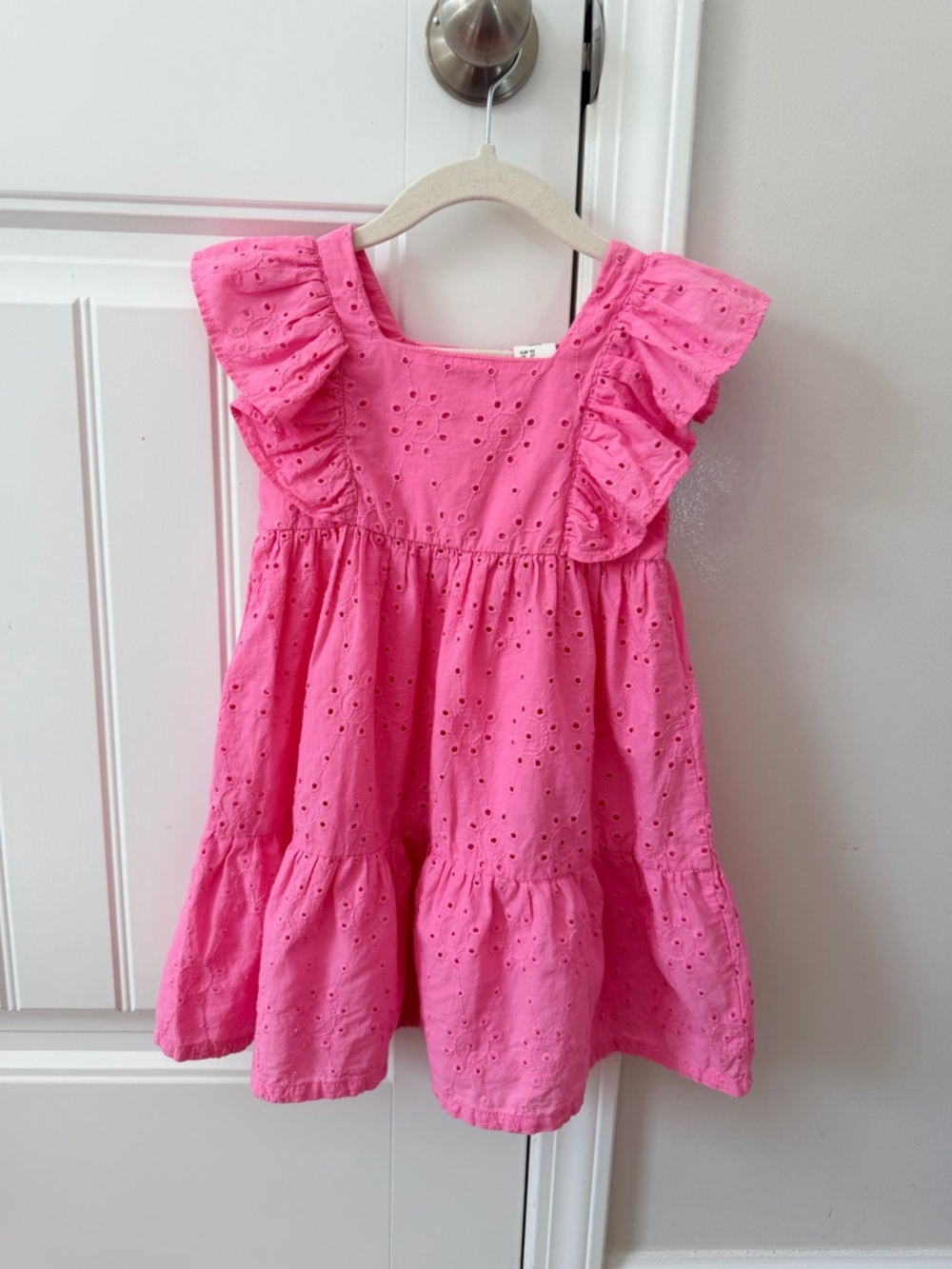 H&M Pink Eyelet Dress